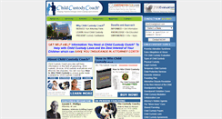 Desktop Screenshot of childcustodycoach.com